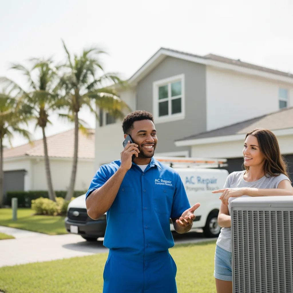 AC Repair Pompano Beach customer support in Du Quoin